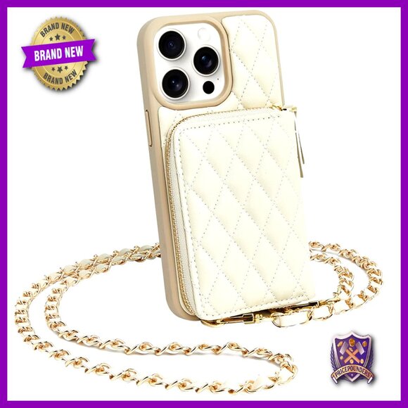 Crossbody Wallet Phone Case Shockproof RFID Blocking Women's Chic Accessory